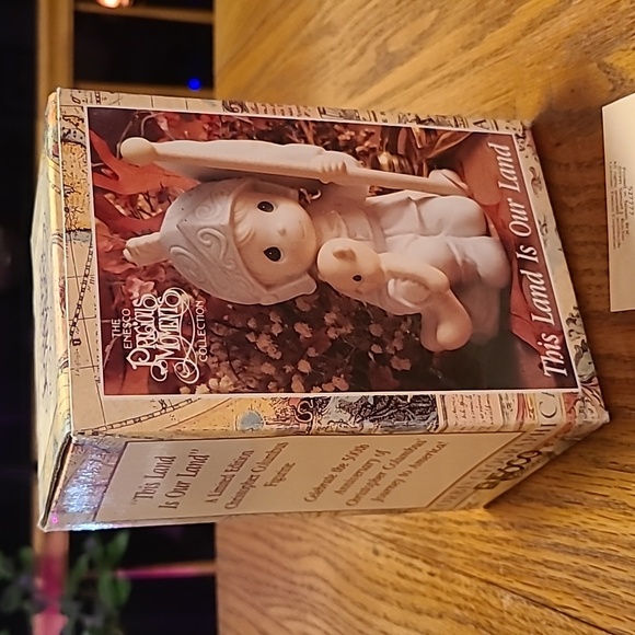 Precious Moments This Land Is Our Land Figurine - Picture 9 of 9